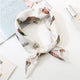 Square Scarf Hair Tie Band For Business Party Dots Print Women Elegant Small Vintage Skinny Retro Head Neck Silk Satin Scarf