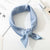 Square Scarf Hair Tie Band For Business Party Dots Print Women Elegant Small Vintage Skinny Retro Head Neck Silk Satin Scarf