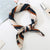 Square Scarf Hair Tie Band For Business Party Dots Print Women Elegant Small Vintage Skinny Retro Head Neck Silk Satin Scarf
