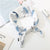 Square Scarf Hair Tie Band For Business Party Dots Print Women Elegant Small Vintage Skinny Retro Head Neck Silk Satin Scarf