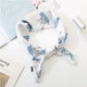 Square Scarf Hair Tie Band For Business Party Dots Print Women Elegant Small Vintage Skinny Retro Head Neck Silk Satin Scarf