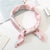 Square Scarf Leopard Hair Tie Band For Women Neckerchief Elegant Small Vintage Skinny Retro Head Neck Silk Satin Scarf