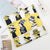 Square Scarf Leopard Hair Tie Band For Women Neckerchief Elegant Small Vintage Skinny Retro Head Neck Silk Satin Scarf