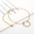 Statement  Round Leaves Spiral Bangles Women Pretty Girl Punk Style Women Charm Bracelet Set Jewelry Gift ns50