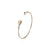 Statement  Round Leaves Spiral Bangles Women Pretty Girl Punk Style Women Charm Bracelet Set Jewelry Gift ns50