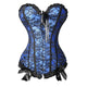 Steampunk Size S-6XL Sexy Lace up Boned Overbust Corset Bustier Top Beautiful Waist Cincher Outfit Summer Party dress Satin