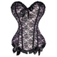Steampunk Size S-6XL Sexy Lace up Boned Overbust Corset Bustier Top Beautiful Waist Cincher Outfit Summer Party dress Satin