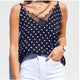 Summer For Women 2019 Spaghetti Strap Print Polka Dot Camis Top T Shirt Halter Top Women Casual Camisa Femenina Mujer Female Top