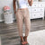 Summer High Quality Women Harem Pants Ladies Elastic Waist Lace Up Pants Summer Casual Loose Trouser  Low Waist Holiday Pants