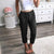 Summer High Quality Women Harem Pants Ladies Elastic Waist Lace Up Pants Summer Casual Loose Trouser  Low Waist Holiday Pants