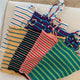 Summer Women Knitting Striped Tank Crop Tops Girls Knitted Knitwear Camisole Sleeveless Tee shirts Camis With Spaghetti Straps