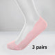 Summer women girl Silica Gel Lace Boat Socks Invisible Cotton Sole Non-slip Antiskid Slippers Anti-Slip Sock 3pair=6pcs