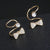 Sweet lovely gold fashion women's earrings crystal zircon butterfly ear clip woman painless statement jewelry wholesale