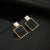 Sweet lovely gold fashion women's earrings crystal zircon butterfly ear clip woman painless statement jewelry wholesale