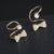 Sweet lovely gold fashion women's earrings crystal zircon butterfly ear clip woman painless statement jewelry wholesale