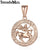 AlphaGal 12 Zodiac Sign Constellations Pendants Necklaces For Women Men 585 Rose Gold Male Jewelry Fashion Birthday Gifts GPM16