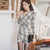 V-neck Long Sleeve Plaid Slim Mini Bodycon Dress Women Sexy Sheath Office Dresses Autumn Ladies Fashion Elegant Splicing Dress