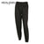 Waatfaak Casual High Waist Harem Pants Black Pockets Elastic Solid Long Trousers women Basic Skinny Pantalon Capris Haute Femme