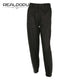 Waatfaak Casual High Waist Harem Pants Black Pockets Elastic Solid Long Trousers women Basic Skinny Pantalon Capris Haute Femme