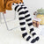 Winter Warm Coral Fleece Long Thigh High Socks Girls Women Animal Modeling Stockings Striped Cute Knee Socks Medias De Mujer