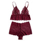 Wireless Sexy Underwear Bra Set Sexy Floral Lace Lingerie Set Autumn Women Bra Fashion Brief Sets