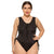 Womail 2019 Women's Plus Size Sexy V-neck Bikini Sexy Backless Strap One-piece Swimsuit Beachwear Monokini W3063