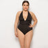 Womail 2019 Women's Plus Size Sexy V-neck Bikini Sexy Backless Strap One-piece Swimsuit Beachwear Monokini W3063