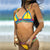 Womail Bikini monokini badpak dames Plus Size Print Tankini Swimjupmsuit Swimsuit Beachwear Padded Swimwear suit W30429