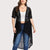 Womail Cover Ups Fashion Womens Casual Plus Size Lace Loose Shawl Cardigan Tops Beachwear Kaftan vestido playa W30424
