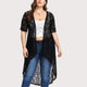 Womail Cover Ups Fashion Womens Casual Plus Size Lace Loose Shawl Cardigan Tops Beachwear Kaftan vestido playa W30424