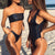 Womail Women Plus Size solid one peice Tankini Swimjupmsuit Swimsuit Beachwear Padded Swimwear mobikini  W30329