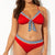 Womail bikinis 2019 mujer Sexy Women Bikini Set Plus Size Print Tankini Swimjupmsuit Swimsuit Beachwear Padded Swimwear W22520