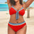 Womail bikinis 2019 mujer Sexy Women Bikini Set Plus Size Print Tankini Swimjupmsuit Swimsuit Beachwear Padded Swimwear W22520