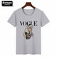 Women 2019 Summer Graphic Tee Shirt Femme Funny Princess Vogue Harajuku T Shirt Korean Tops Kawaii Streetwear Camiseta Mujer