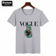 Women 2019 Summer Graphic Tee Shirt Femme Funny Princess Vogue Harajuku T Shirt Korean Tops Kawaii Streetwear Camiseta Mujer