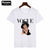 Women 2019 Summer Graphic Tee Shirt Femme Funny Princess Vogue Harajuku T Shirt Korean Tops Kawaii Streetwear Camiseta Mujer