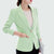 Women Blazer 2018 New Autumn Blazer Femme Long Sleeve Single Button 6 Colors Plus Size S-xxl Jackets Suit Slim Blazer Feminino
