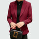 Women Blazers And Jackets 2018 Long Sleeves Office Lady Single Button Women Suit Jacket Female Feminine Blazer Femme