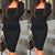 Women Bodycon Dress Sexy Slim Fit Xmas Halloween Christmas Party Dresses Sundress Sexy OL Clothes Office Lady Elegant Dress