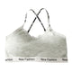 Women Bralette Bra Female Tops Hot Sale Female Letter Strap Wrapped Chest Shirt Top New Underwear Bras For Women