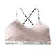 Women Bralette Bra Female Tops Hot Sale Female Letter Strap Wrapped Chest Shirt Top New Underwear Bras For Women