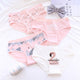 Women Briefs Cartoon Goat Print Briefs Ladies Seamless Panties Lingerie Mid Waist Soft Cotton Briefs Sweet Stretch Panties
