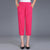 Women Capris Pants Female Summer 2019 Women's High Waist Pants Black Woman Candy Color Straight Calf-Length Pants Plus Size 4XL