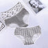 Women Cartoon Print Briefs Ladies Seamless Panties Lingerie Mid Waist Soft Cotton Briefs Panties Underwear Pants Intimate Wear