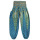 Women Comfy Beach Boho Pants 2019 Hippie Woman Summer Wide Leg Pants Harem Floral Loose Trousers Ladies Baggy Thai Casual Pant
