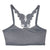 Women Fitness Butterfly Racerback No Rims Bras Stretch Racerback Seamless Padded Tank Top Vest Bra Crop Tops
