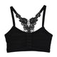 Women Fitness Butterfly Racerback No Rims Bras Stretch Racerback Seamless Padded Tank Top Vest Bra Crop Tops
