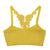 Women Fitness Butterfly Racerback No Rims Bras Stretch Racerback Seamless Padded Tank Top Vest Bra Crop Tops
