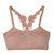Women Fitness Butterfly Racerback No Rims Bras Stretch Racerback Seamless Padded Tank Top Vest Bra Crop Tops