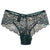 Women Full Lace Panties Mid Waist Panties Woman High-Crotch Transparent Floral Bow Soft Briefs Lace Underwear Hit T8
